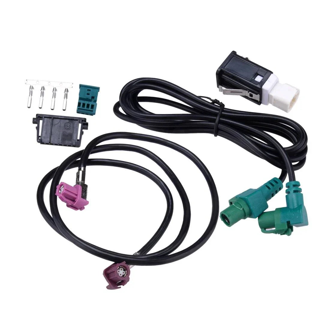 4-Core Video Cable for BMW F10 CIC Head Unit (2010-2017)