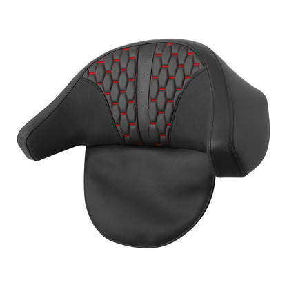 Driver Passenger Seat Backrest for Harley Touring Street Road Glide (2009-2013)