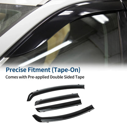Car Window Deflectors for Honda Fit Side Window Vent Visors (2015-2020)