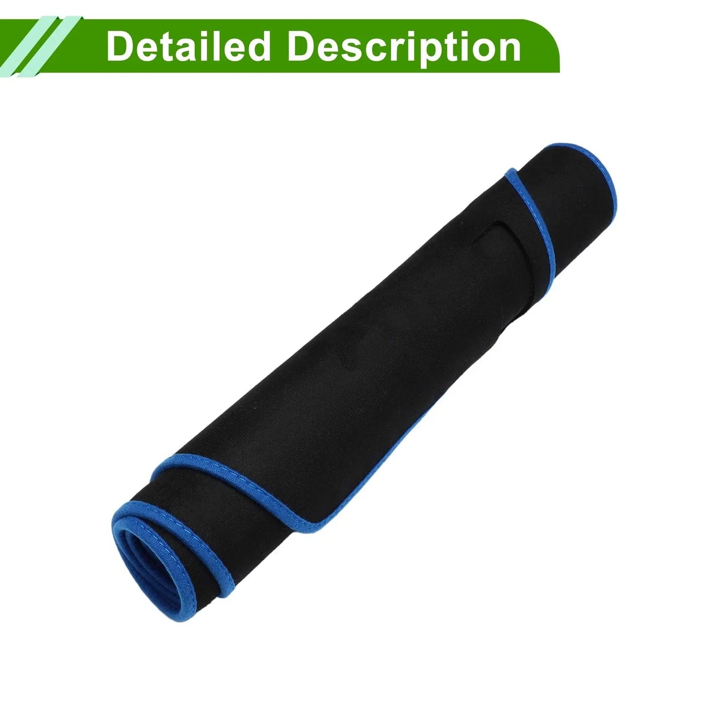 Dashboard Cover Mat for Lexus ES 2019-2022 Sun Protector Pad Black Blue