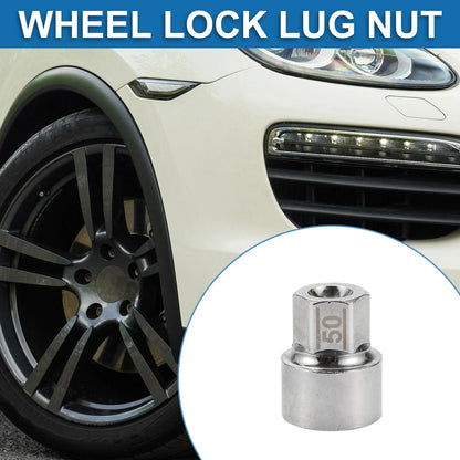 Wheel Lock Lugnut 3/4" Anti-theft Key Socket for Porsche