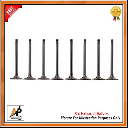 Engine Inlet Exhaust Valve 16 Piece Set Replacement for Mercedes M271 (2002–2015)