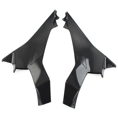 Carbon Fiber Gas Tank Side Cover Panel for Kawasaki Ninja 400 (2018-2020)