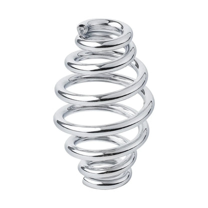 Chrome 3" Barrel Coiled Solo Seat Springs for Harley Bobber Softail Chopper