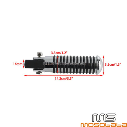 O-Ring Foot Pegs  Passenger Male Mount for Harley Dyna
