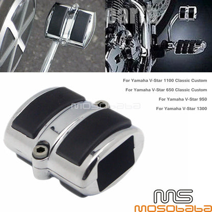 Toe Brake Pedal Cover for Yamaha V-Star XVS650 XVS950 XVS1300 XVS1100 (1999-2012)
