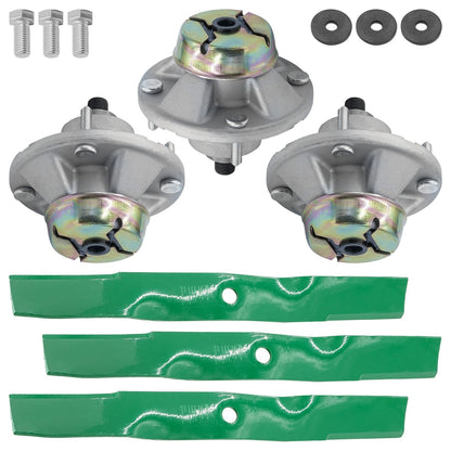 Deck Spindle Kit for John Deere 4710 X465 X475 X485 X495 X575 X585 (62")