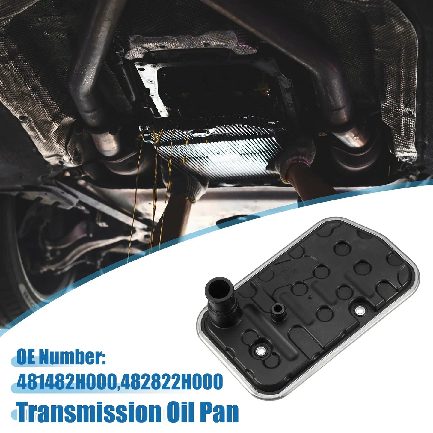 Oil Pan Gasket Kit & Transmission Filter for Hyundai ( Specified)