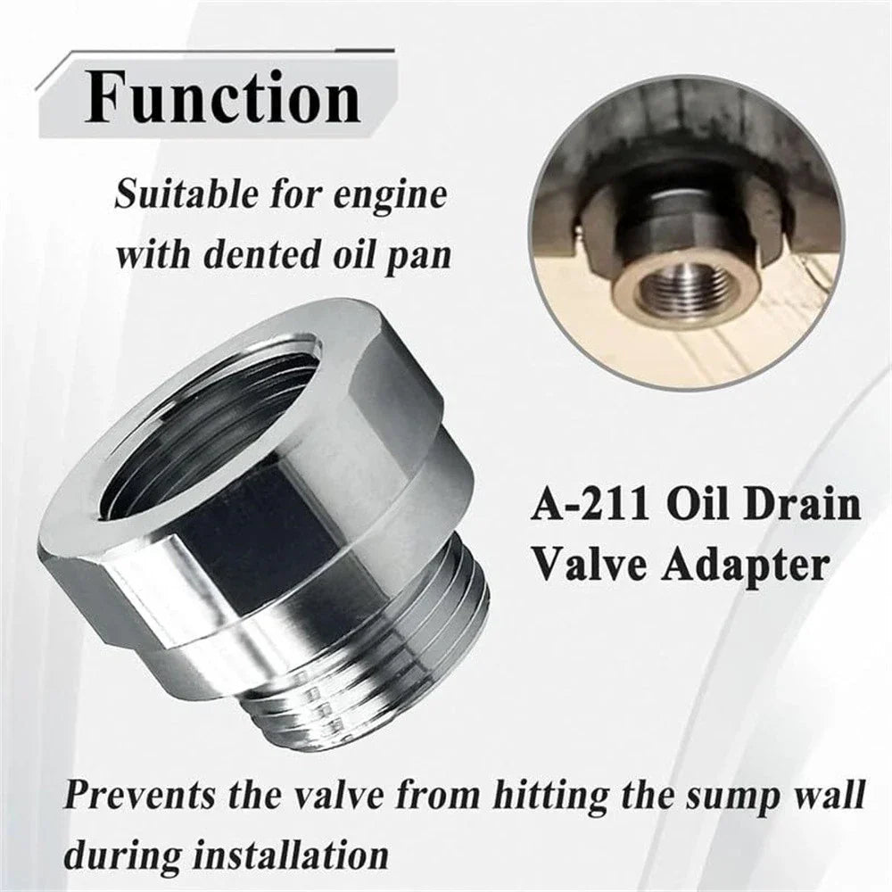 27mm Oil Drain Valve Adapter & O-ring