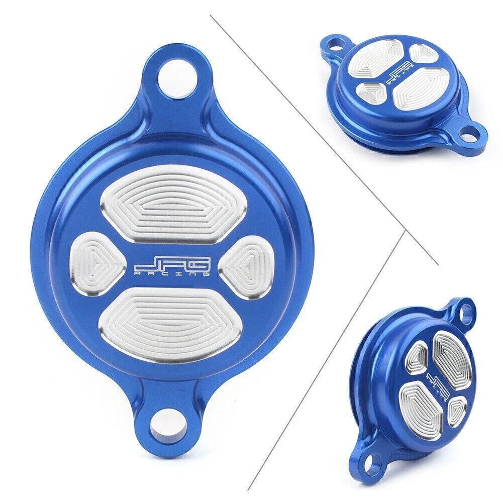 Billet Oil Filter Covers for Yamaha YZ250F YZ450F YZ250FX WR250F (2001-2023)