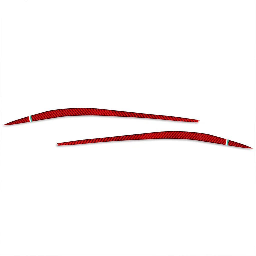 Headlight Eyebrow Eyelids Covers for Alfa Romeo Giulia (2015-2024)