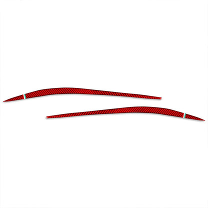Headlight Eyebrow Eyelids Covers for Alfa Romeo Giulia (2015-2024)
