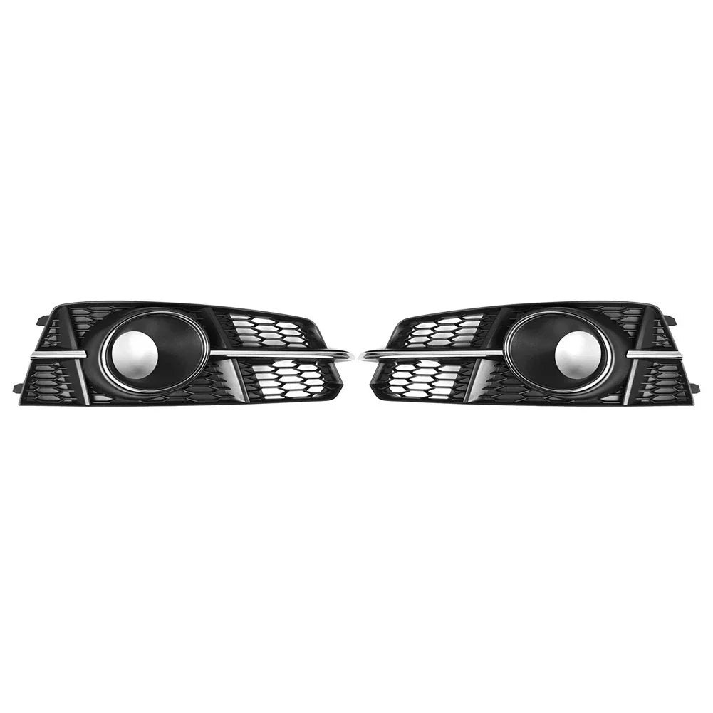 Fog Light Grille for Audi A6 S6 C7 2016-2018 ()
