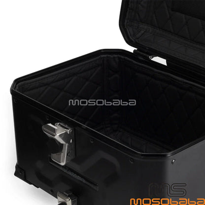 Aluminum Side & Top Case Set w/Bracket for Harley Softail Street Bob (18-20)