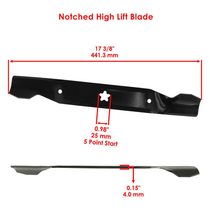 Belt and Blade Kit for Husqvarna 50 in Mower Deck (2015–2024)