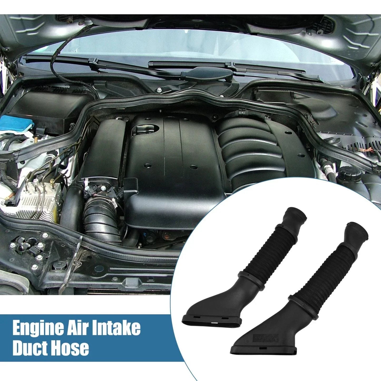 2 x Air Intake Duct Hose for Mercedes-Benz W166 GL450 (2013-2019)