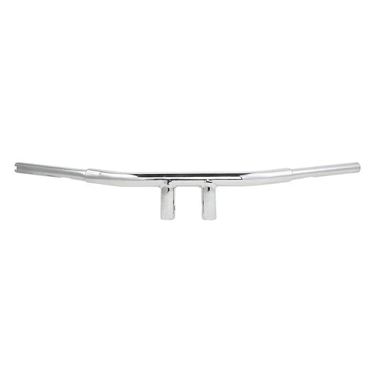 1 1/4" Fat Chrome 4" Rise T-Bar Handlebar for Harley Sportster Dyna (2004-2023)