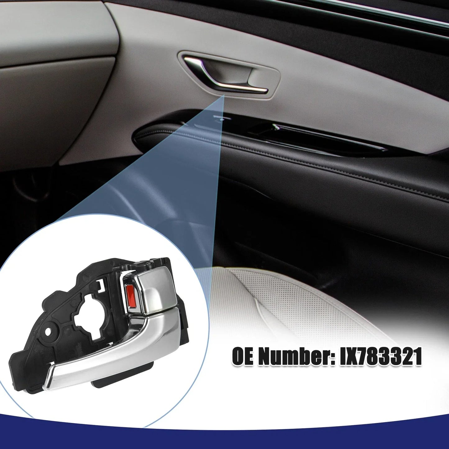 Inner Door Handle Plastic for Hyundai Tucson (2016-2023)