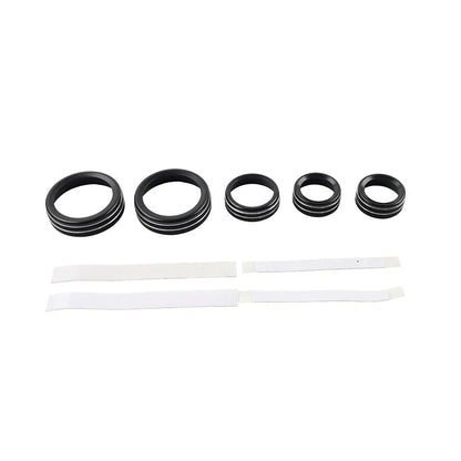 AC Headlight Switch Knob Ring for Ford Maverick (2022-2023) Black
