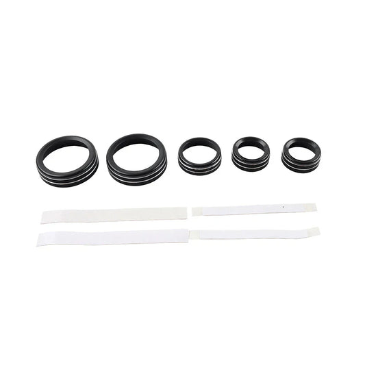 AC Headlight Switch Knob Ring for Ford Maverick (2022-2023) Black