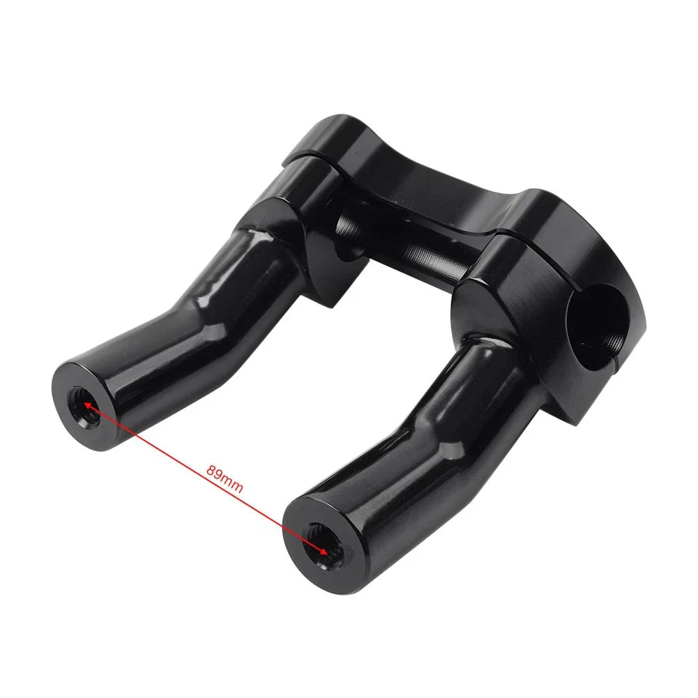 4" Pullback Handlebar Riser Top Clamp for Harley Dyna Softail Fat Boy