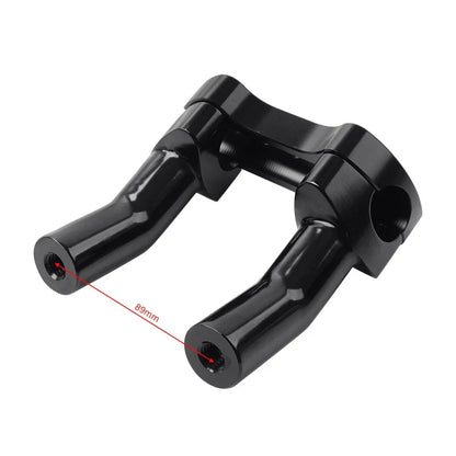 4" Pullback Handlebar Riser Top Clamp for Harley Dyna Softail Fat Boy