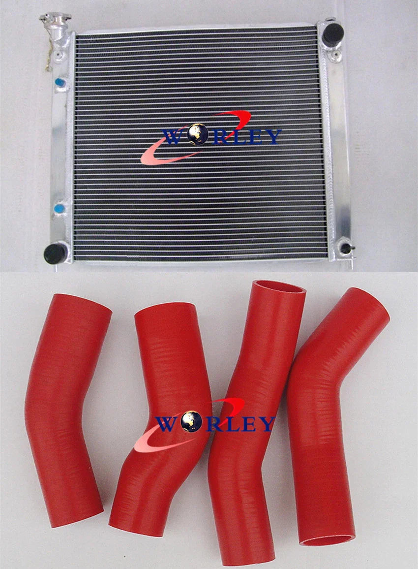 Aluminum Radiator & Hose for Nissan Fairlady 300ZX Z32 Twin Turbo (1984-1996)