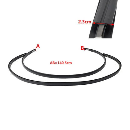 Roof Molding Trim Weather Seal Strip for Honda Civic Sedan (2012-2015)
