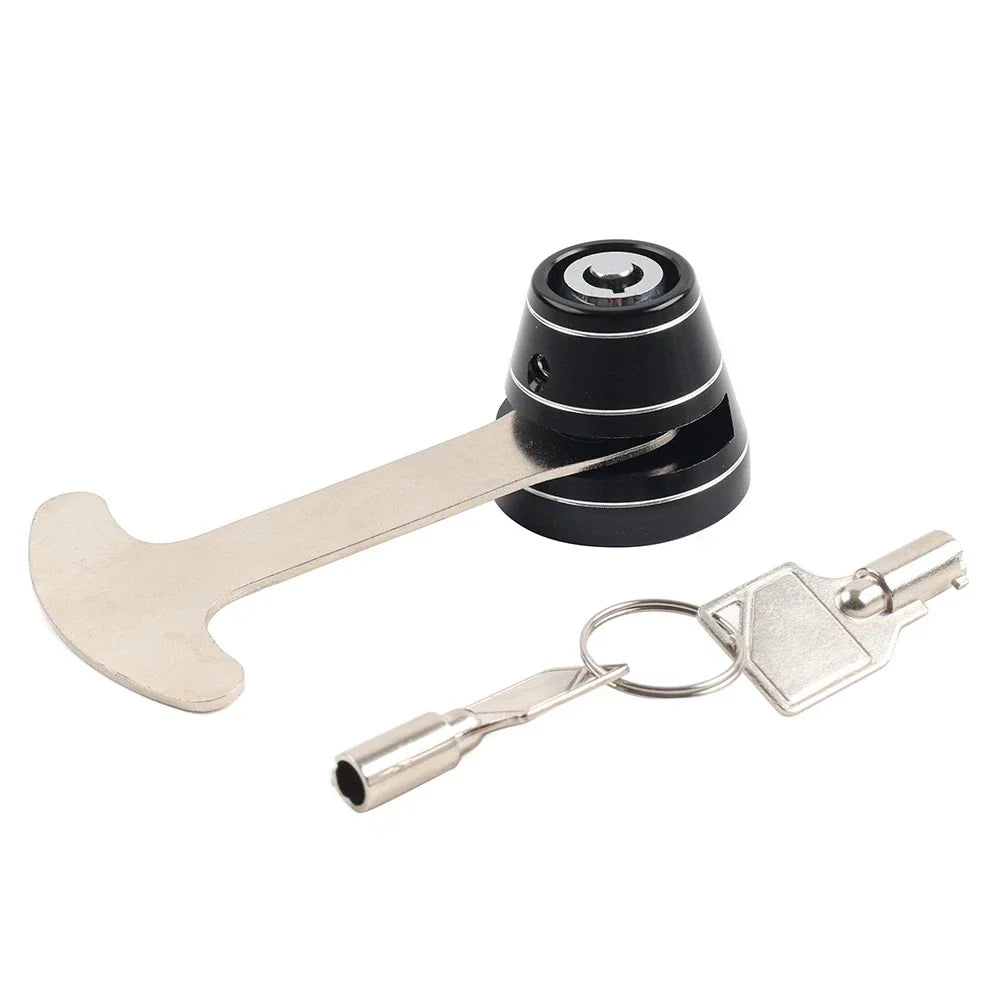 CNC Aluminum Anti Theft Handlebar Helmet Lock for Can Am Ryker 600 900