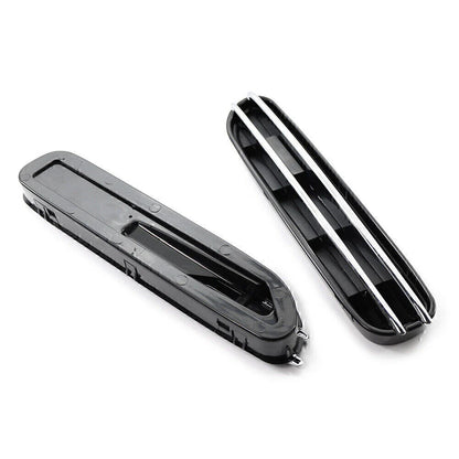 1 Pair ABS Side Fender Air Flow Vents Grille for BMW 5 Series (1996-2010)