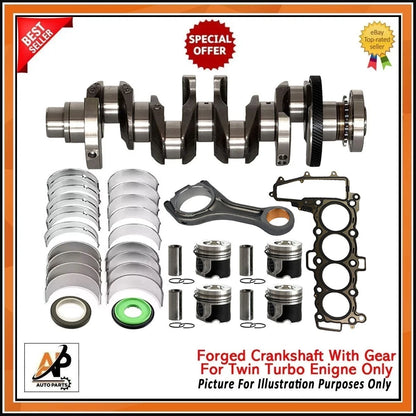 Forged Crankshaft for Jaguar Land Rover 2.0L D 204DTA (2015–2020)