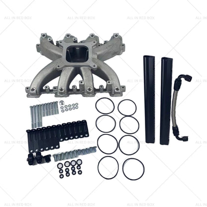 Intake Manifold w/ Fuel Rails for Gen IV LS Super Victor LS3 EFI Engine