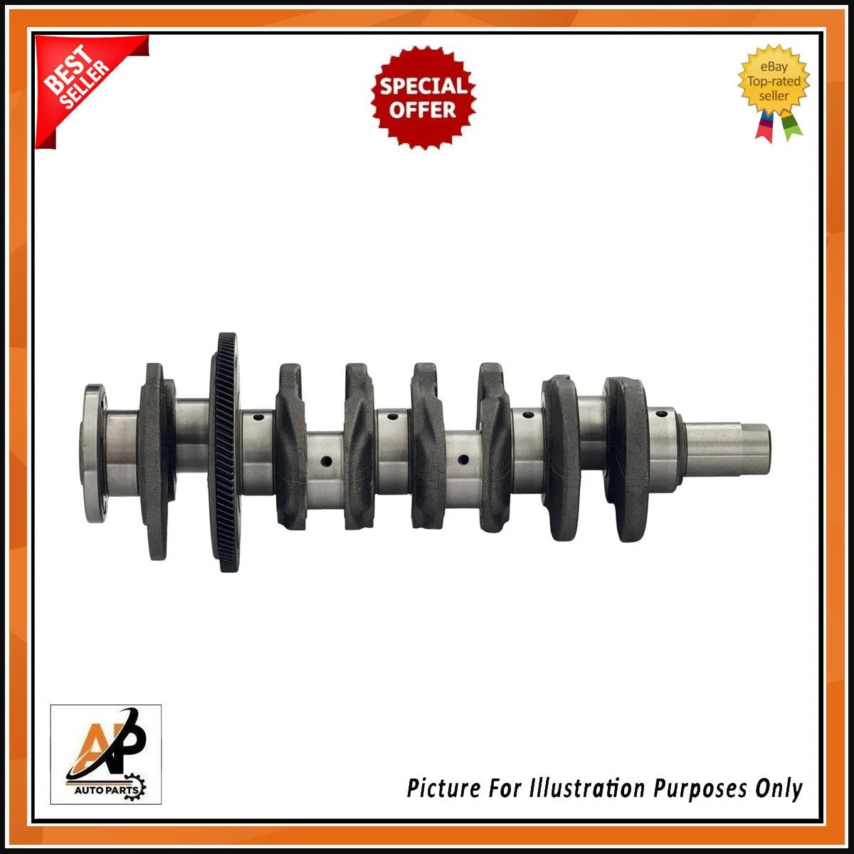Crankshaft Replacement for Vauxhall Movano 2.3 DCI Diesel (2010–2020)