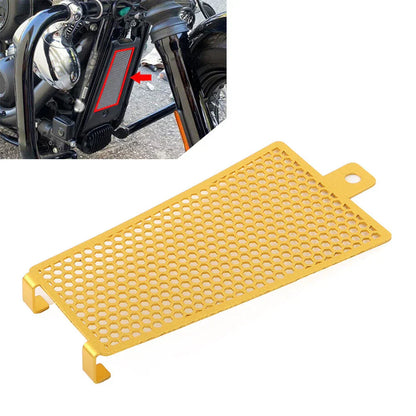 Oil Cooler Grille Cover for Harley Fat Bob 114 FXFBS (2018-2022) Gold