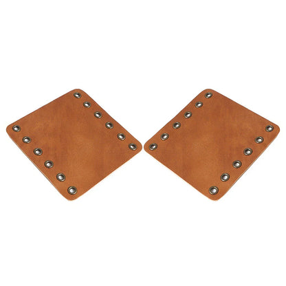 22mm Leather Hand Grips Covers for Harley Cafe Racer
