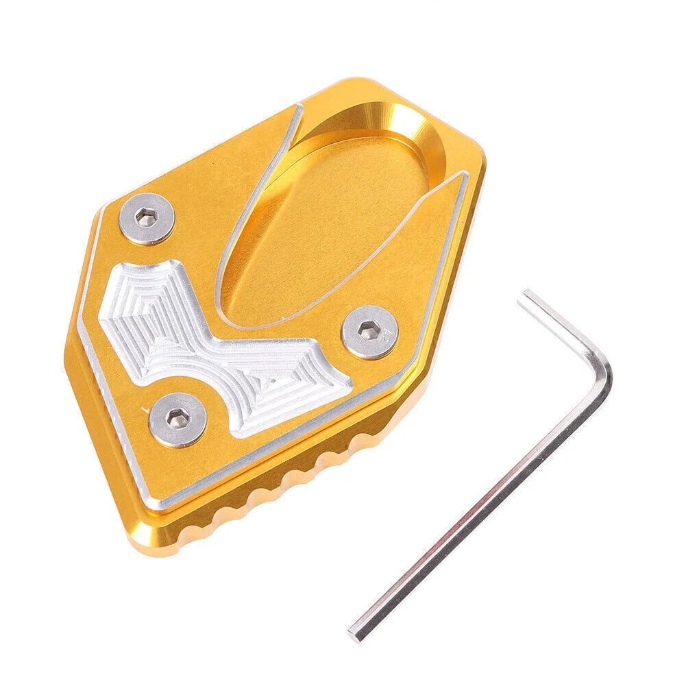 Aluminum Kickstand Side Stand Pad for Suzuki GSX250R (2017-2018) Gold