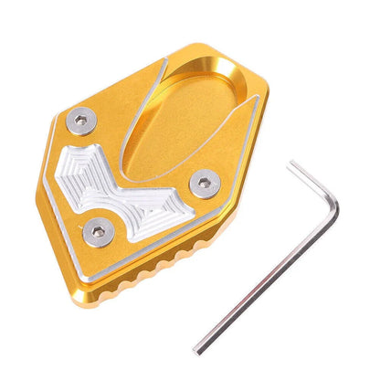 Aluminum Kickstand Side Stand Pad for Suzuki GSX250R (2017-2018) Gold