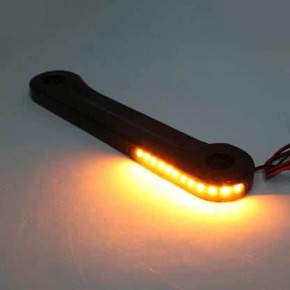LED Flush Fork Turn Signal Brackets for Harley Street Electra Glide (2014-2023)