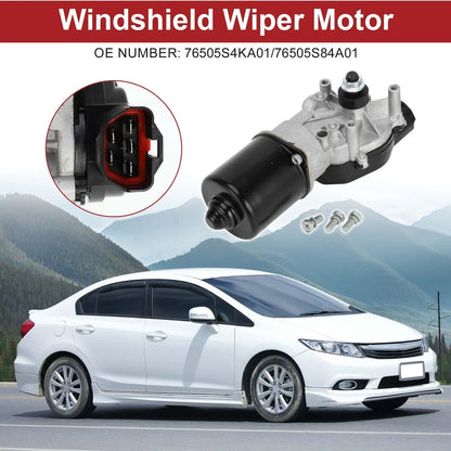 Windshield Wiper Motor for Honda Accord 1998-2002 (2 x No. 76505S4KA01)