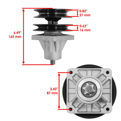 46 Inch Deck Spindles Replacement for White Outdoor GT205 GT205 (1998–1999)