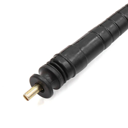 Black Rubber Coated Motorcycle Drum Brake Speedometer Cable for Honda CM125