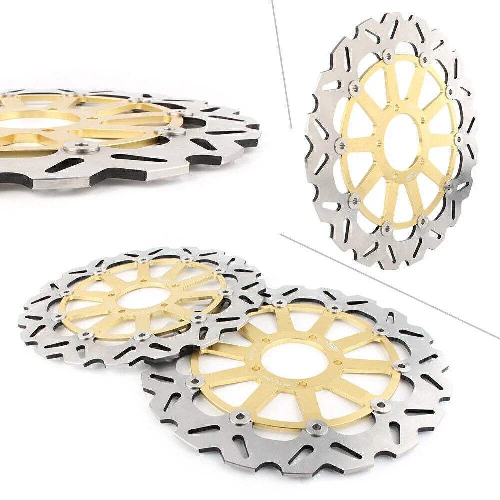 Gold Front Brake Disc Rotors for Ducati Multistrada Enduro 1200 (2016-2018)
