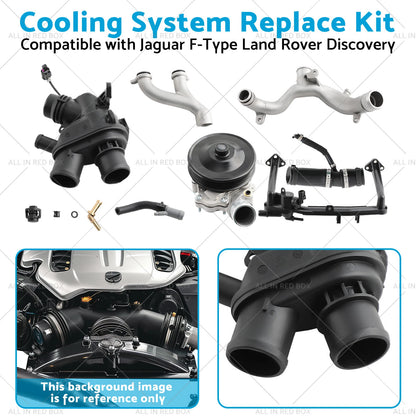 Cooling System Replacement Kit for Jaguar F-Type, Land Rover Discovery (2013-2023)