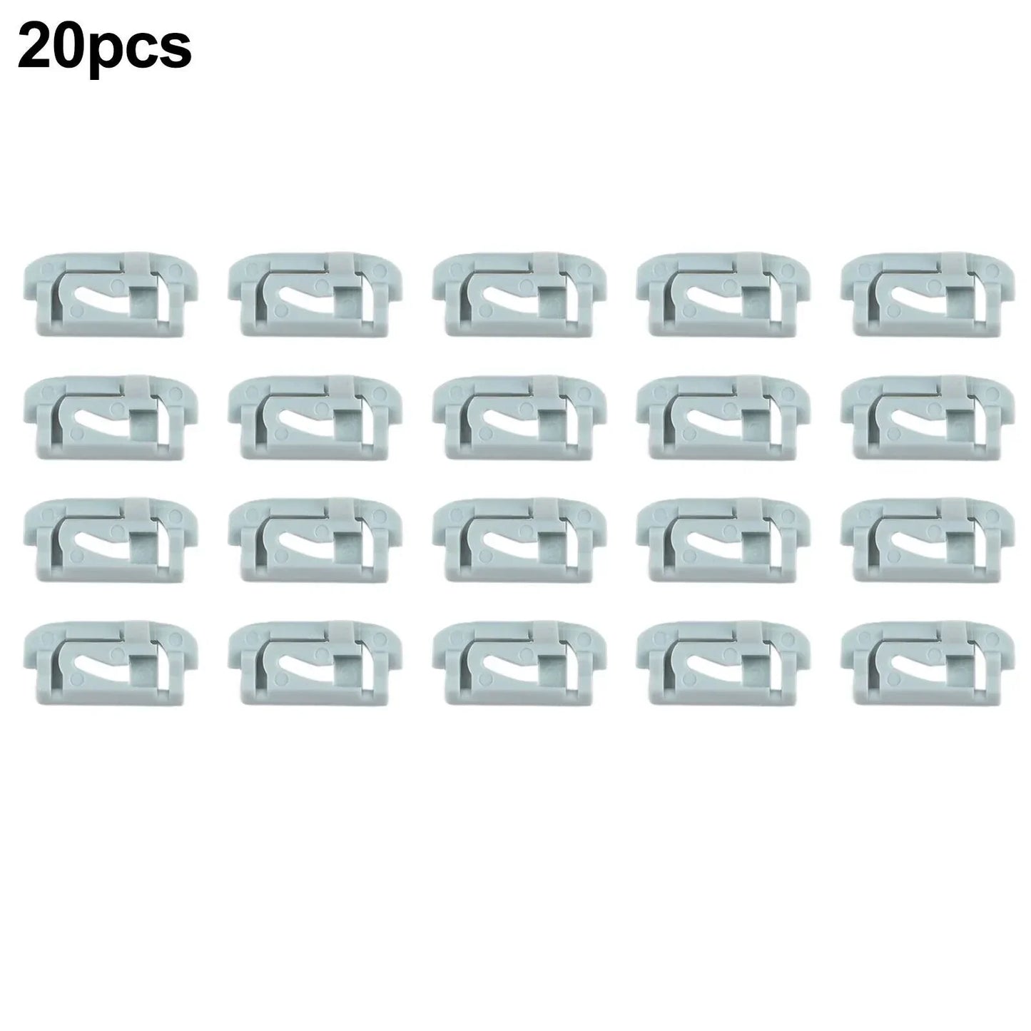 20pcs Molding Clips Green for G-Body Windshield & Rear Window Trim Fitment