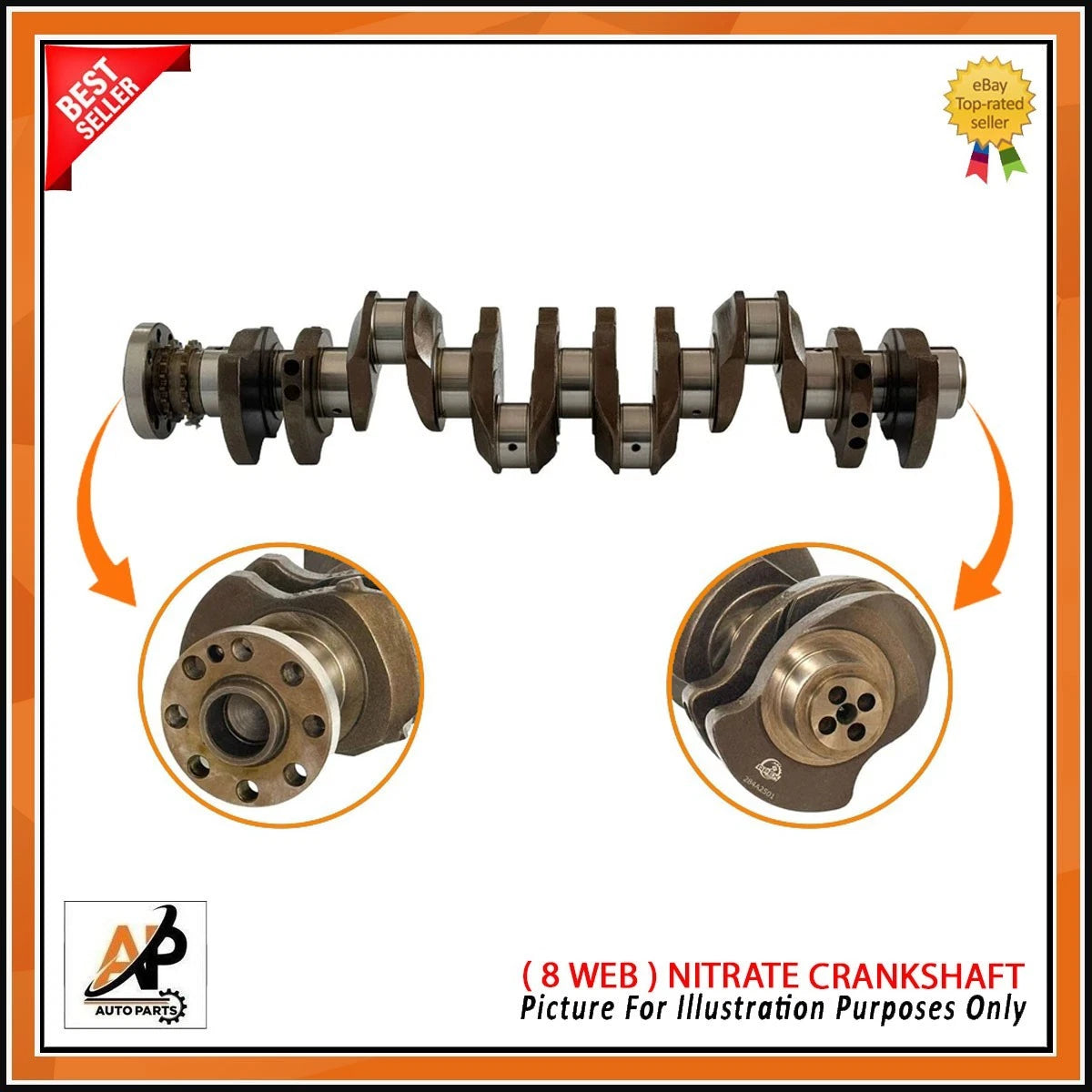 Crankshaft for BMW 3.0 N57 Diesel Engine Rebuild (2009–2019)