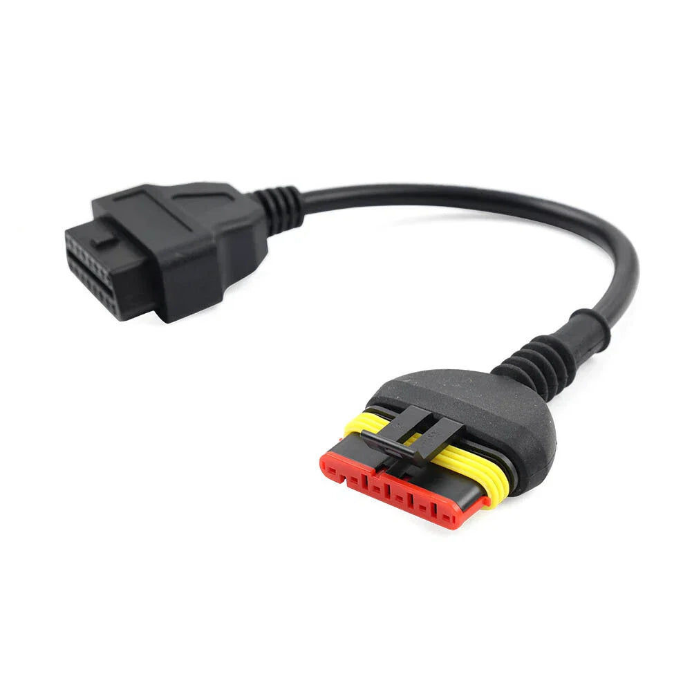 OBD2 Diagnostic Cable Adapter 6 to 16 Pin for Benelli Motorcycle