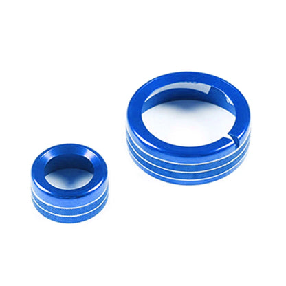 Blue Multimedia Knob Ring for Alfa Romeo Giulia Stelvio (2020-2021)