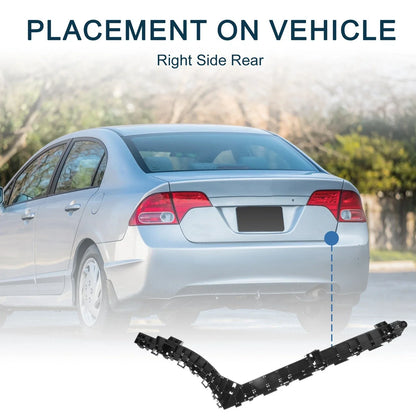 Right Rear Bumper Retainer Bracket for Honda CR-V (2015-2016)