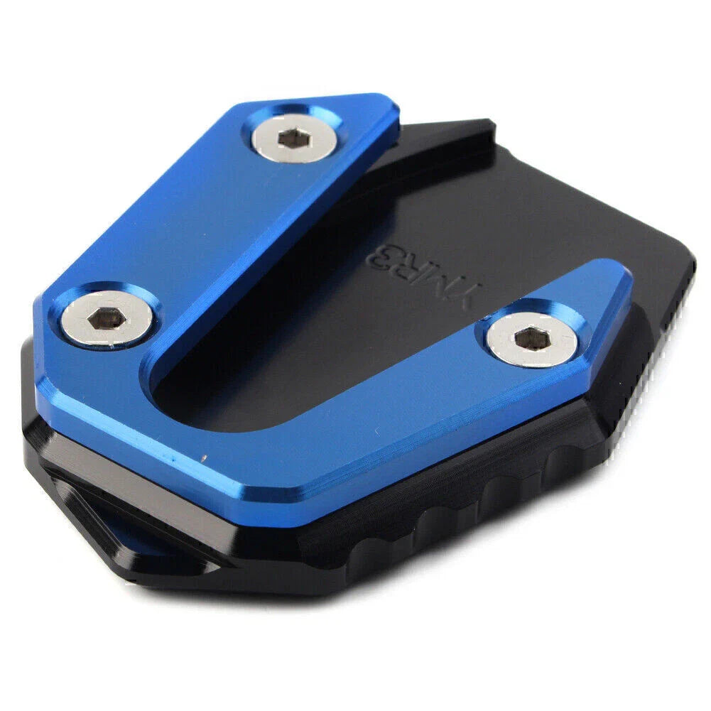 Blue Side Stand Kickstand Plate for Yamaha YZFR25 YZFR3 MT-25 MT-03 (2015-2023)