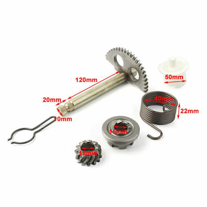 Kick Shaft Assembly Starter Gear for Yamaha PW50 Dirt Bike